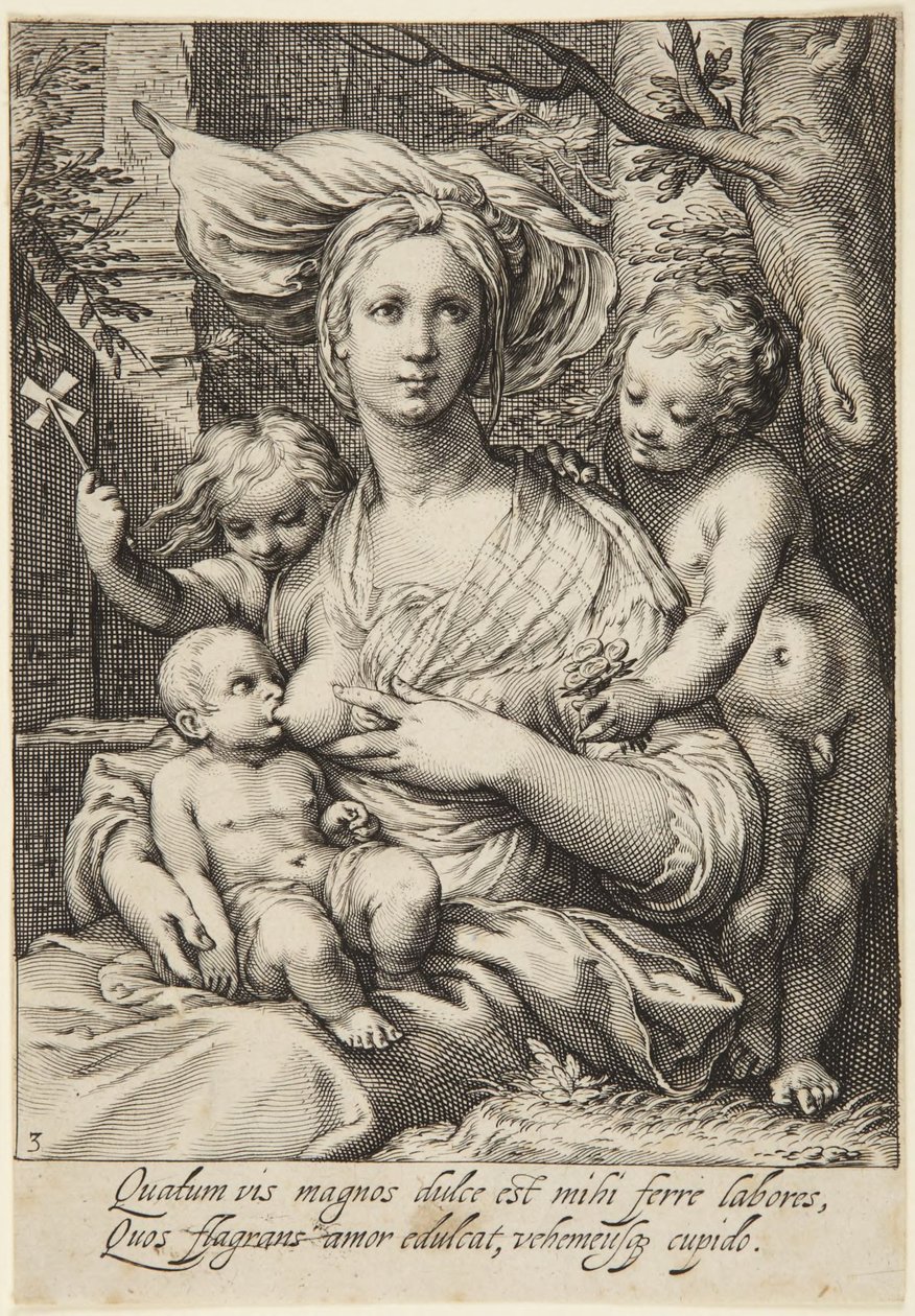 Charity by Jacob Matham
