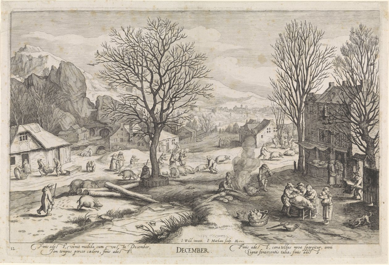 December by Jacob Matham
