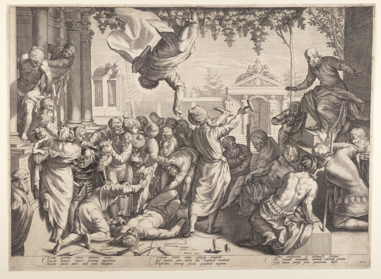 The Miracle of the Slave by Jacob Matham