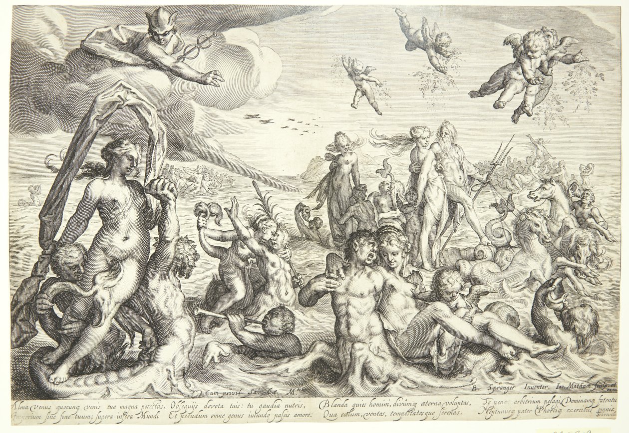 The Triumph of Neptune and Thetis by Jacob Matham