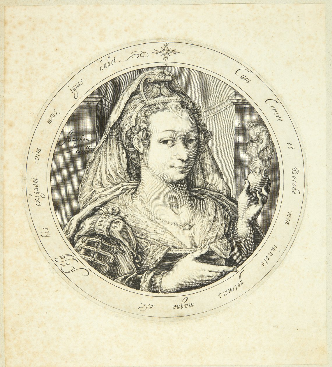 Venus by Jacob Matham