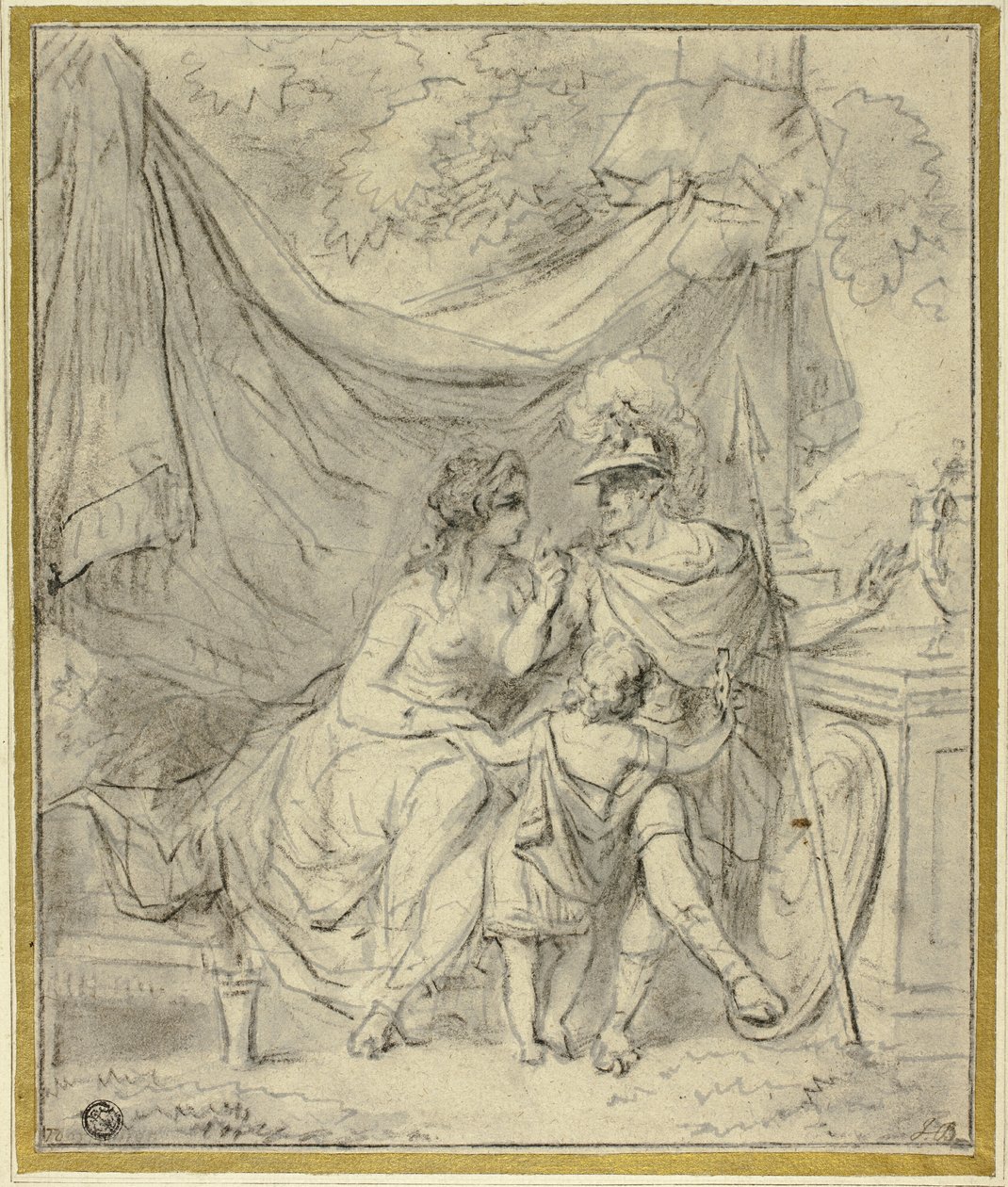 Mars and Venus by Jacob Toorenvliet