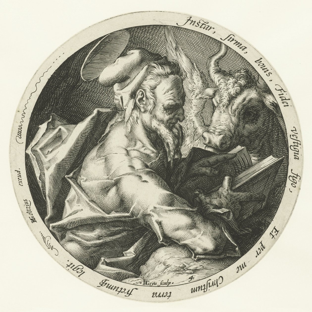 Evangelist Luke by Jacob de Gheyn (II)