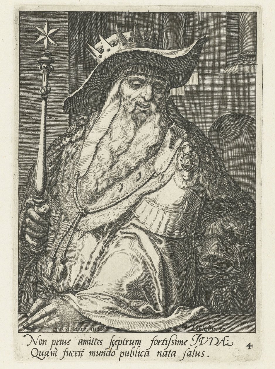 Patriarch Judah (The Patriarchs of Israel) by Jacob de Gheyn (II)