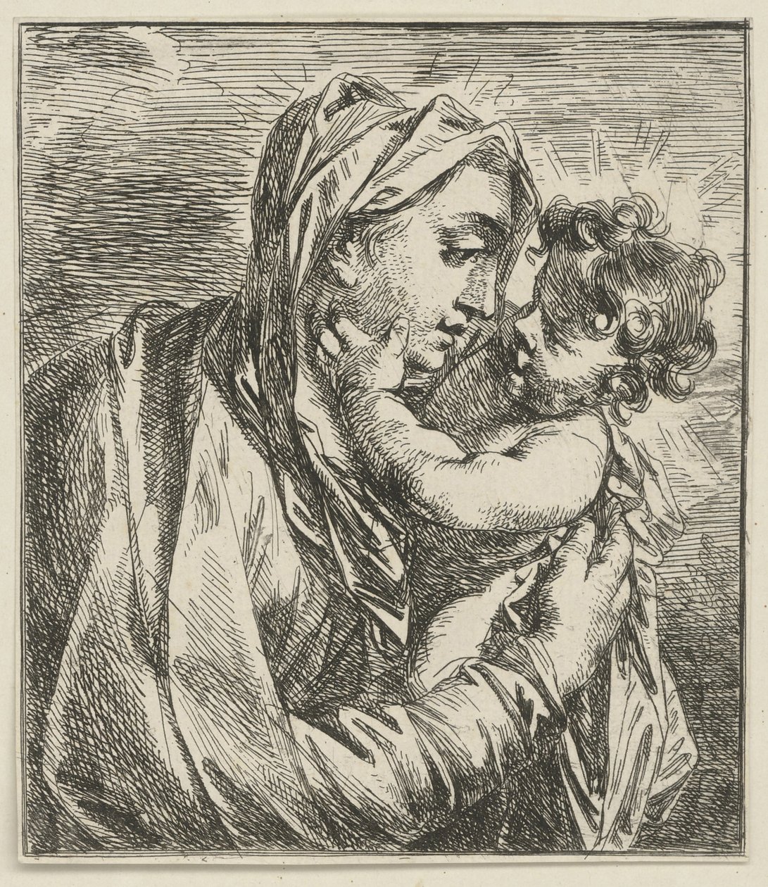 Mary with the Child by Jacob de Wit