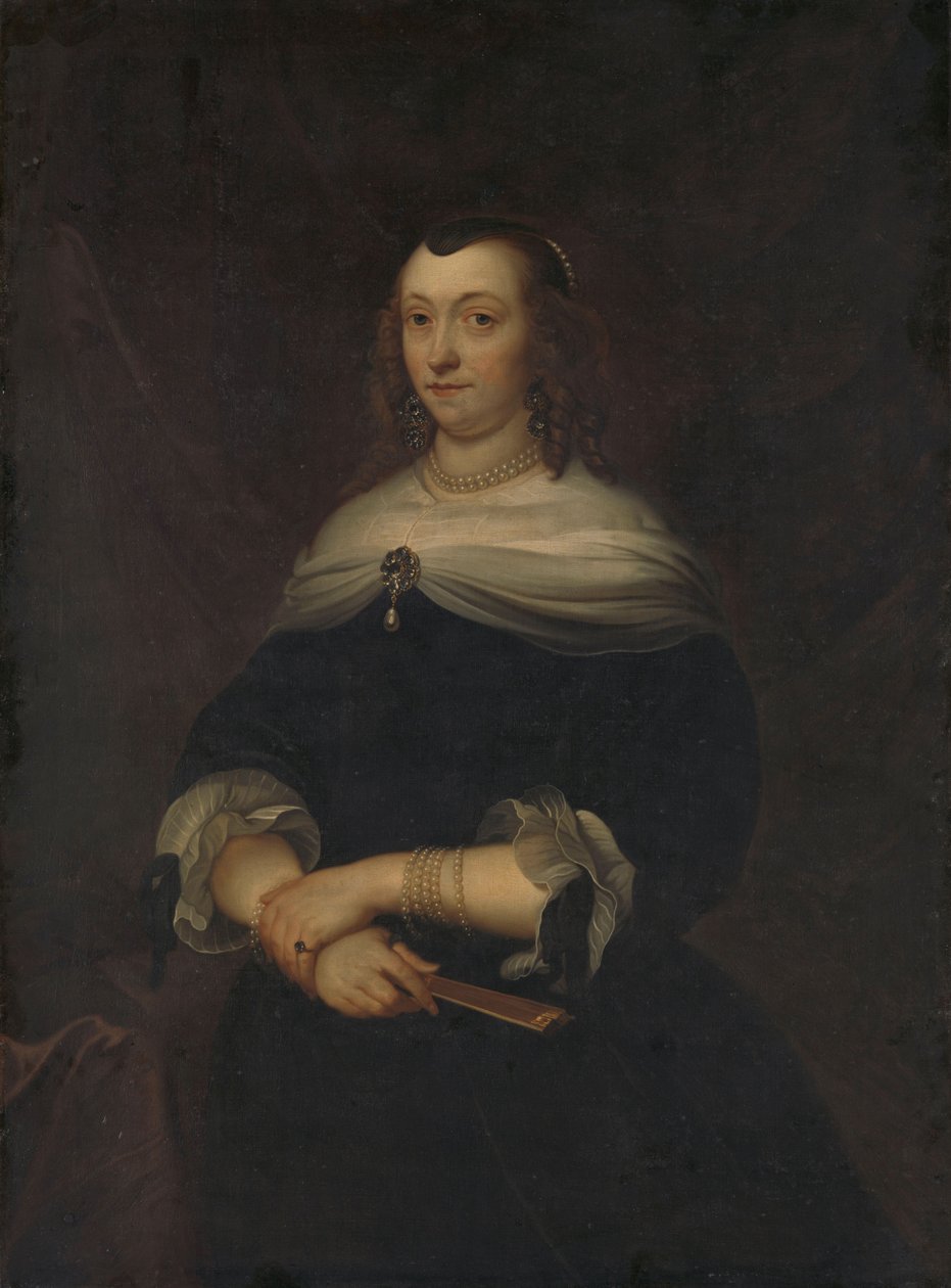 Portrait of a Woman by Jacob van (after) Loo