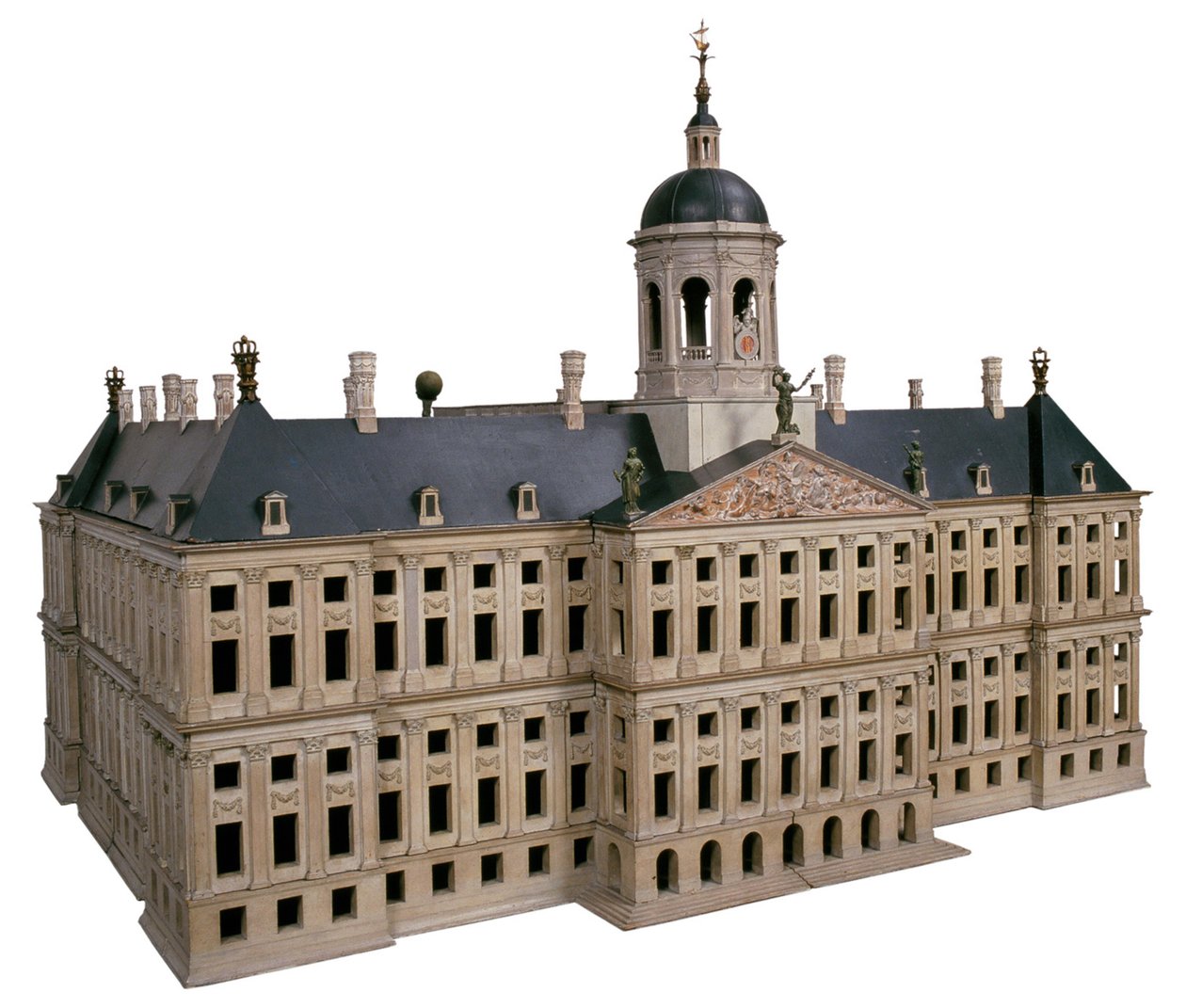 Model of the New Town Hall on the Dam by Jacob van Campen