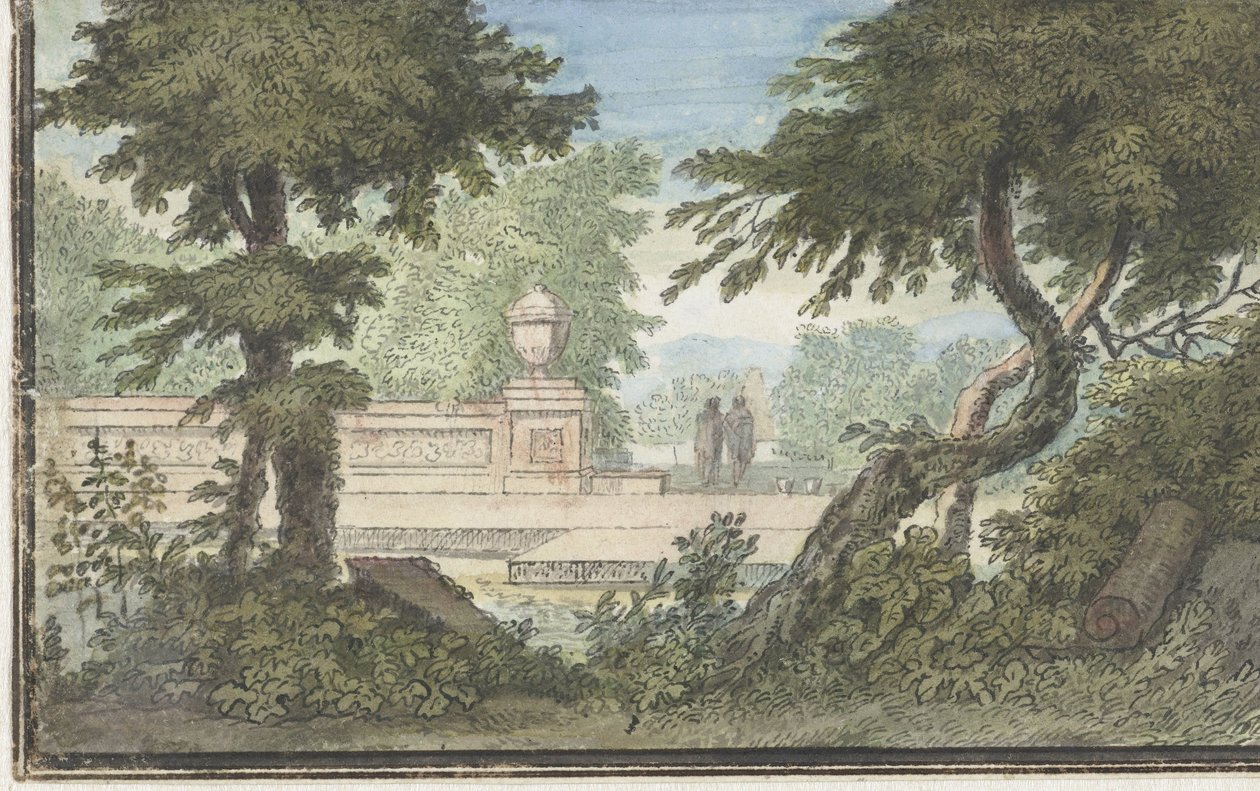 Arcadian Landscape by Jacob van Liender