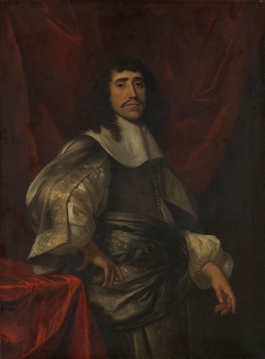 Portrait of a Man, Thought to be Christoffel van Gangelt, Second Husband of Lucretia Boudaen by Jacob van Loo (attributed to)