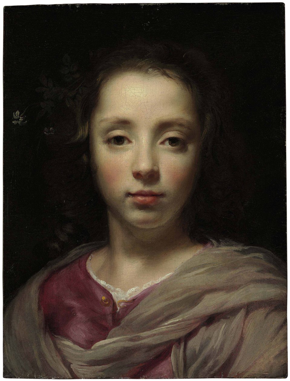 Head of a Young Girl by Jacob van Oost