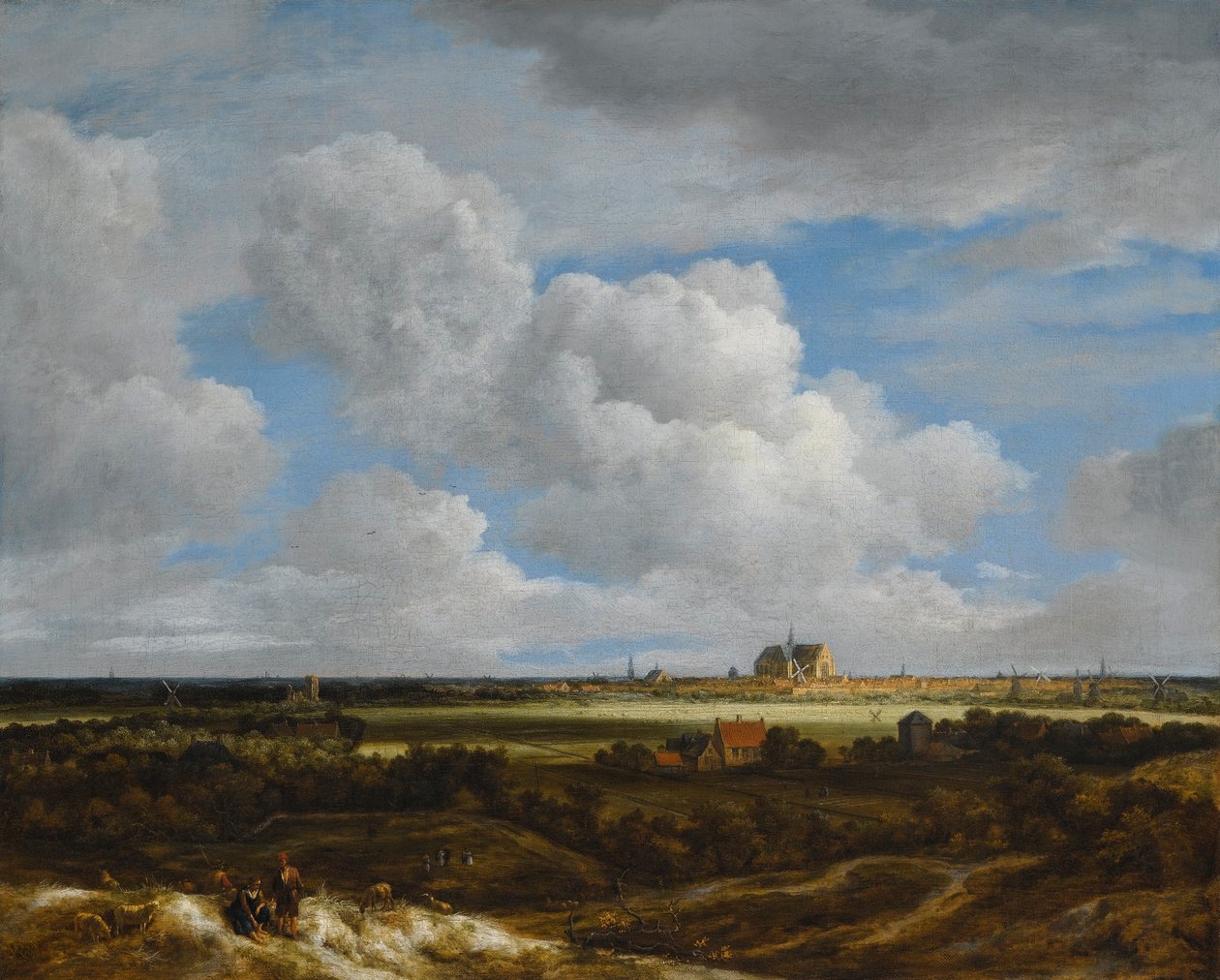 View of Haarlem by Jacob van Ruisdael