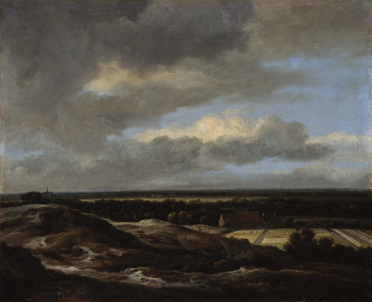 Haarlem Seen from the Dunes to the Northwest by Jacob van Ruisdael