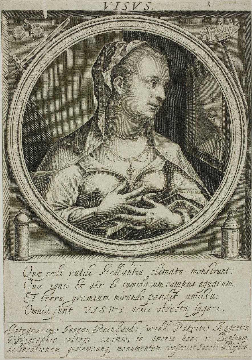 Sight, Plate One from The Five Senses by Jacob van der Heyden