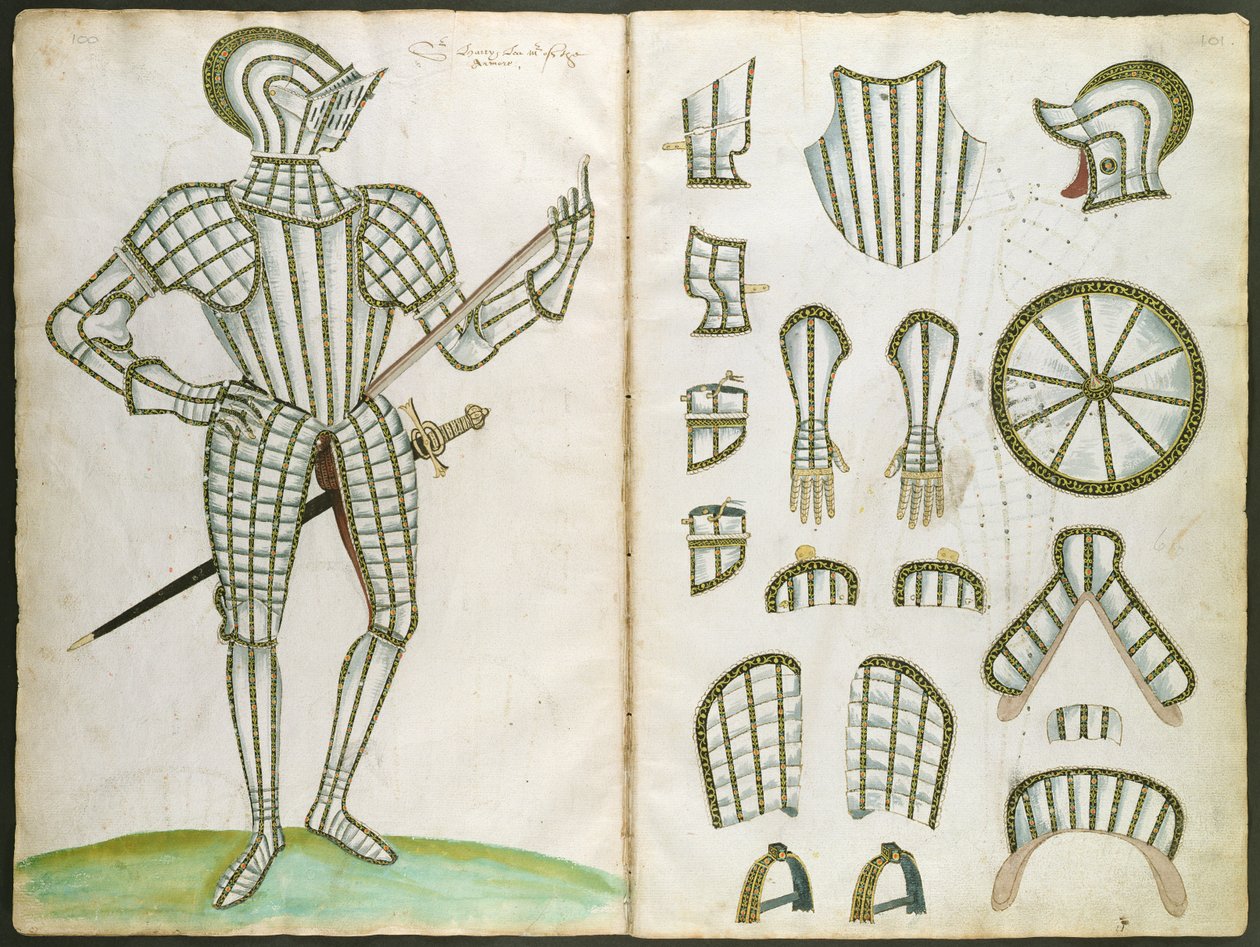 Suit of armour for Sir Henry Lee from 