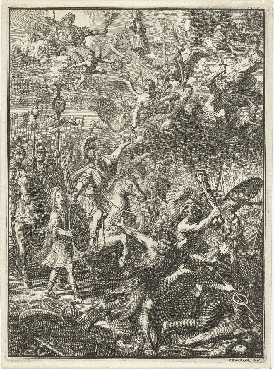 The Army of William III Defeats the Enemies by Jacobus Baptist