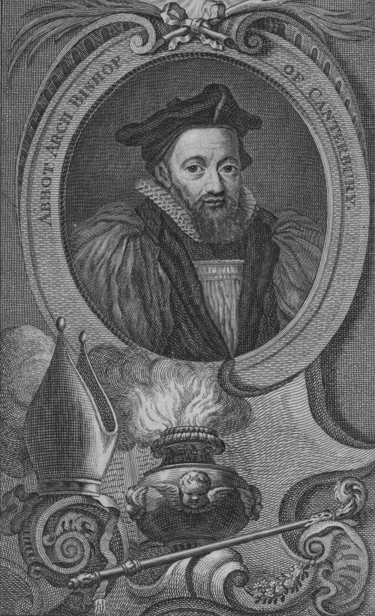 Abbot Arch Bishop of Canterbury, 1743-52 by Jacobus Houbraken