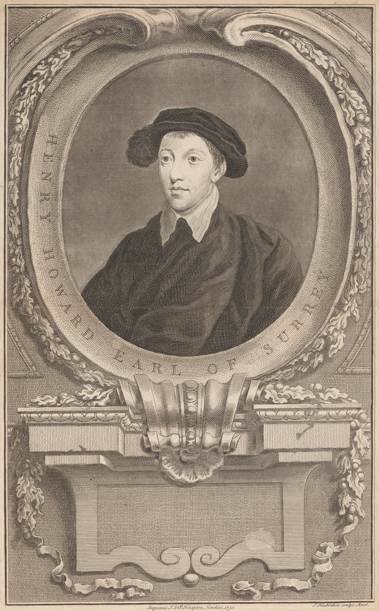 Henry Howard, Earl of Surrey by Jacobus Houbraken