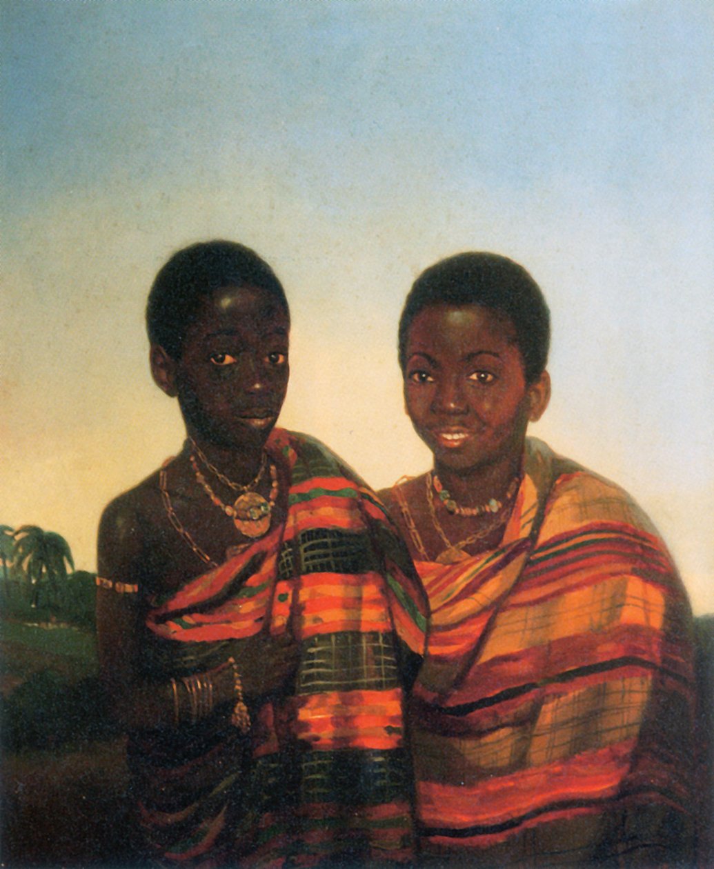 Aquasi Boachi and Quamin Poko by Jacobus Ludovicus Cornet