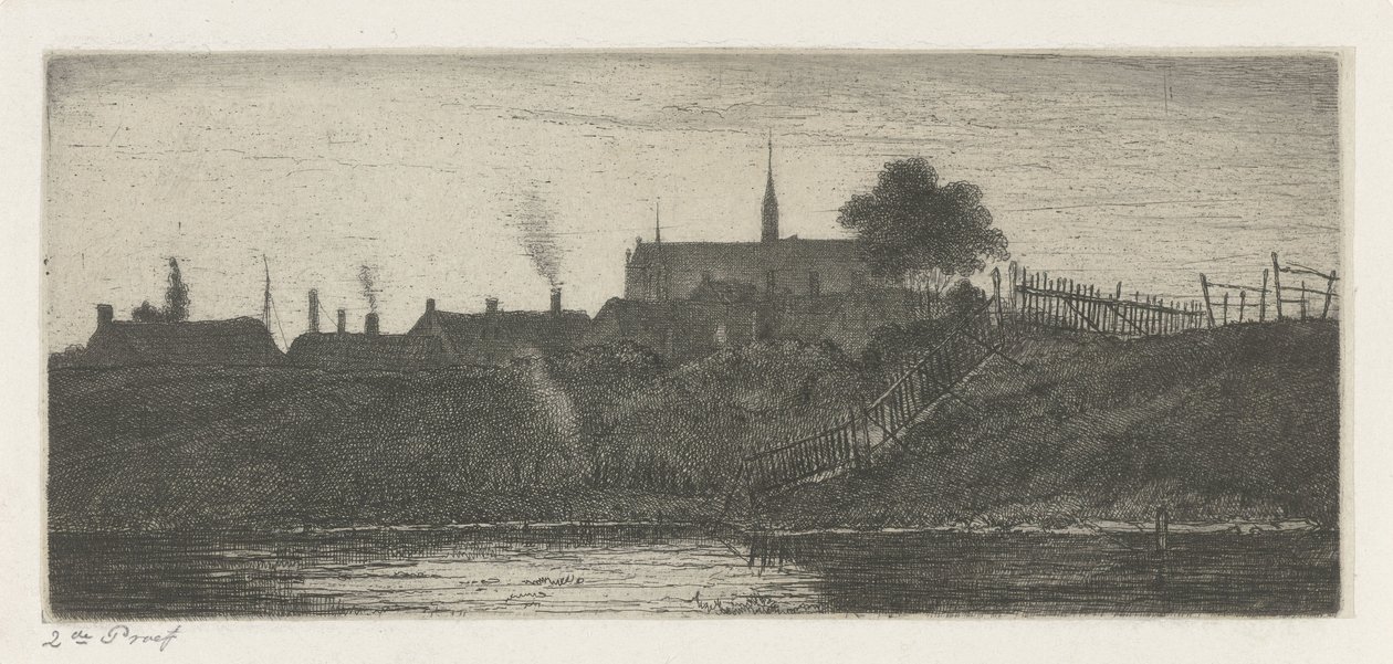 View of a City by Jacobus Ludovicus Cornet