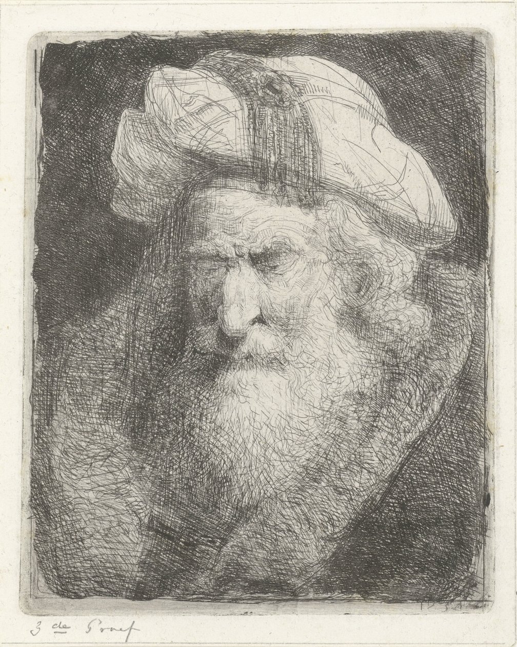 Old Man with a Beard by Jacobus Ludovicus Cornet