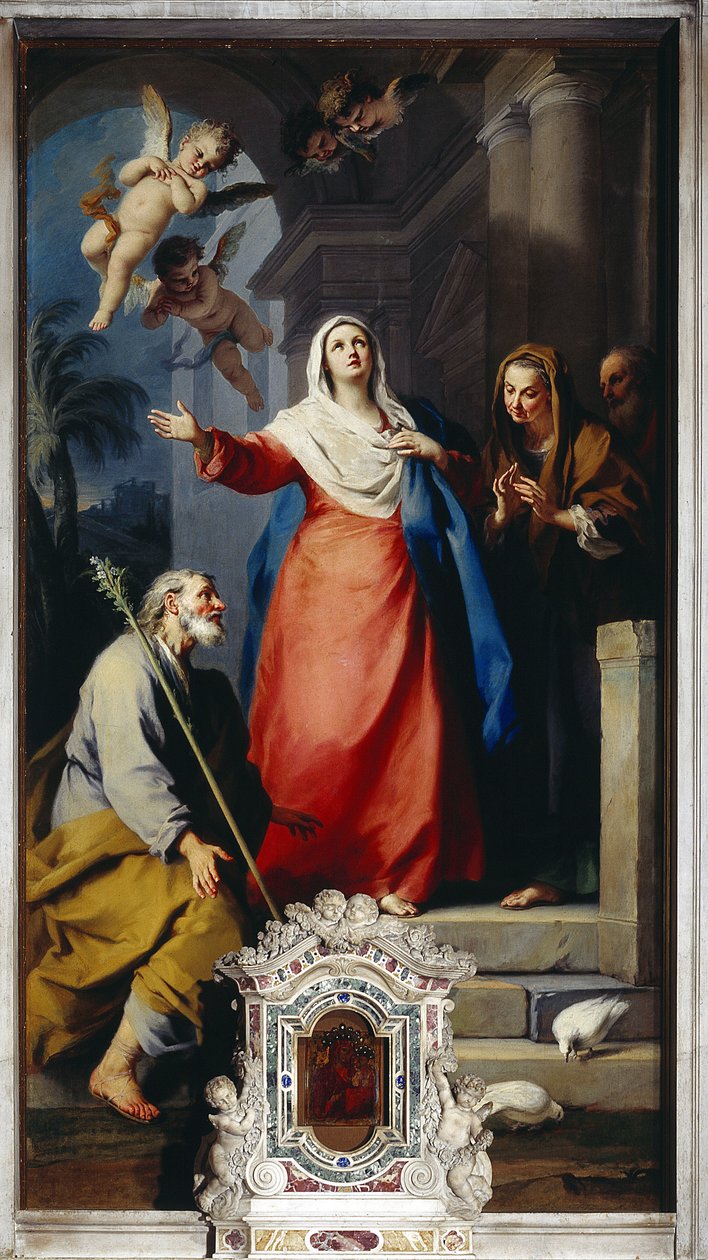 The Visitation by Jacopo Amigoni