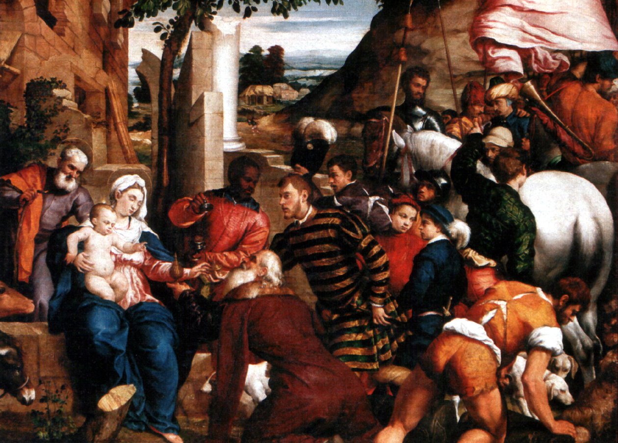 Adoration of the Magi by Jacopo Bassano