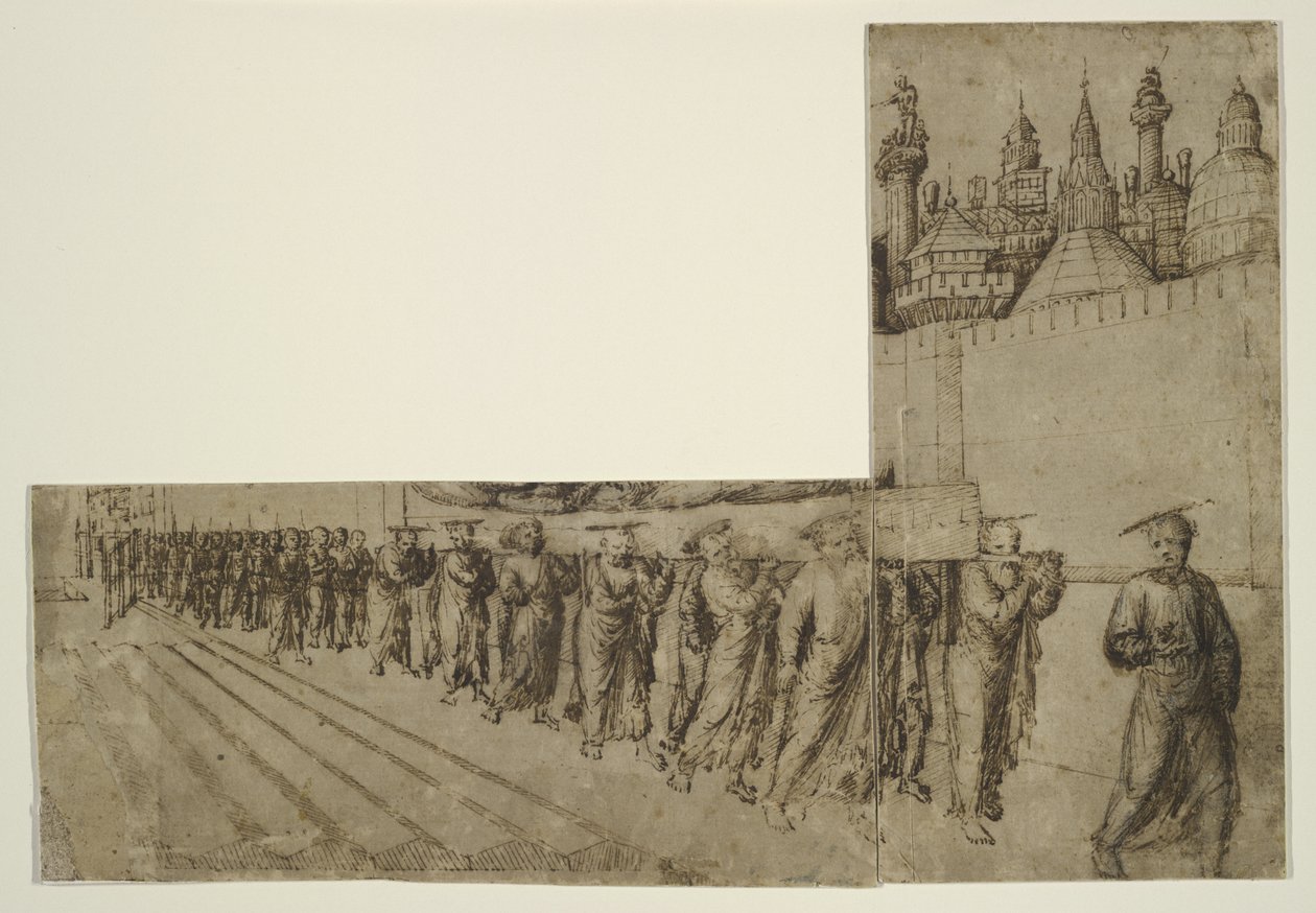 Funeral of the Virgin by Jacopo Bellini