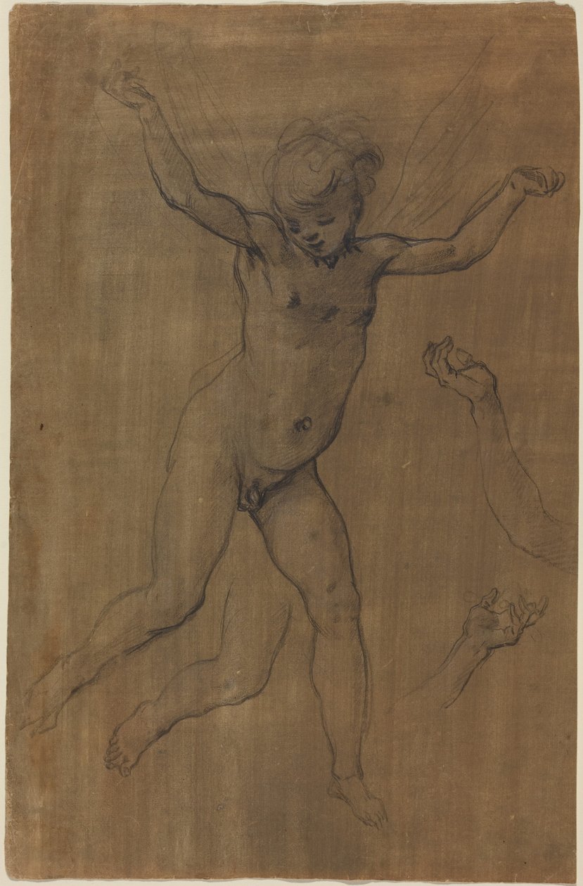 An Angel in Flight, c.1594 by Jacopo Chimenti Empoli