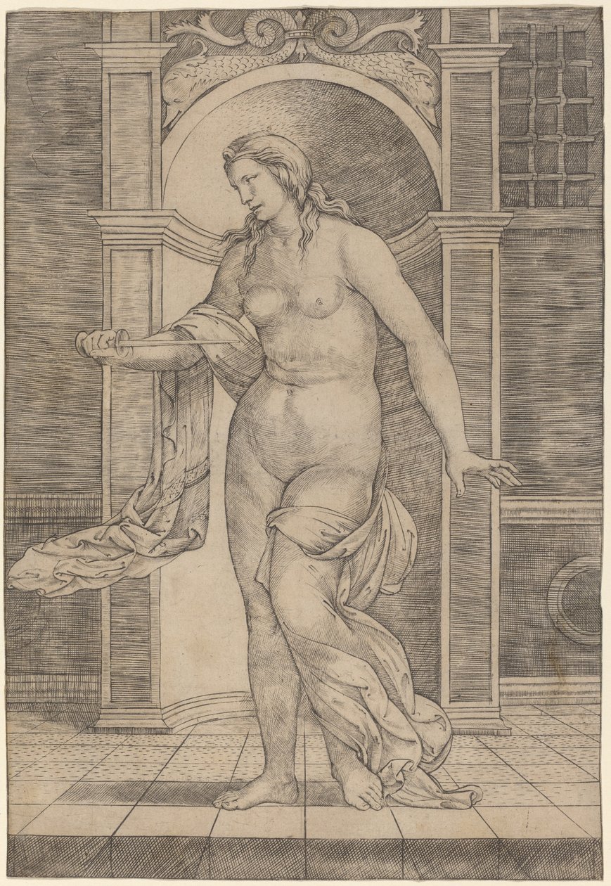 Lucretia by Jacopo Francia