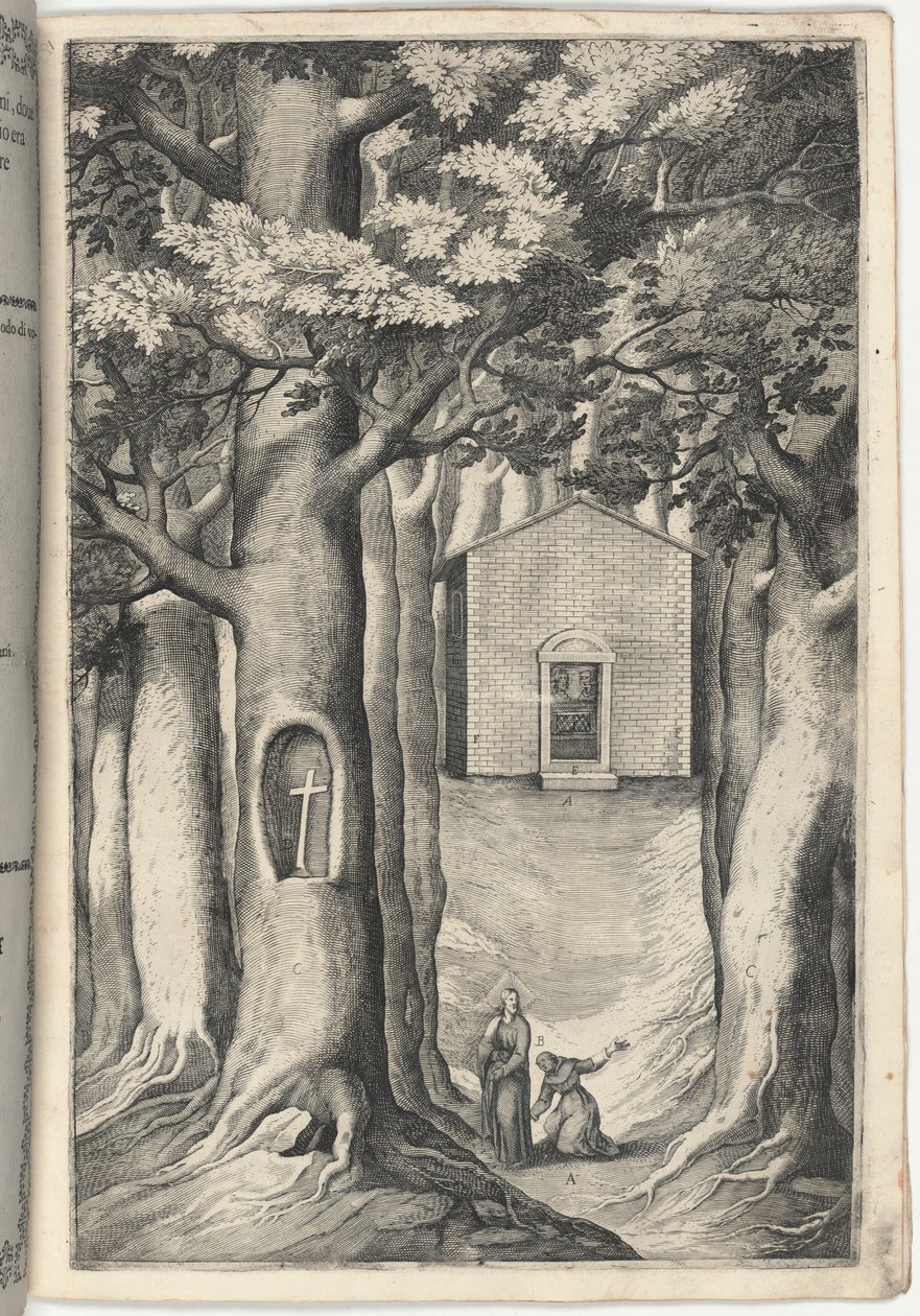 Chapel of the Blessed John of La Verna (plate S) by Jacopo Ligozzi