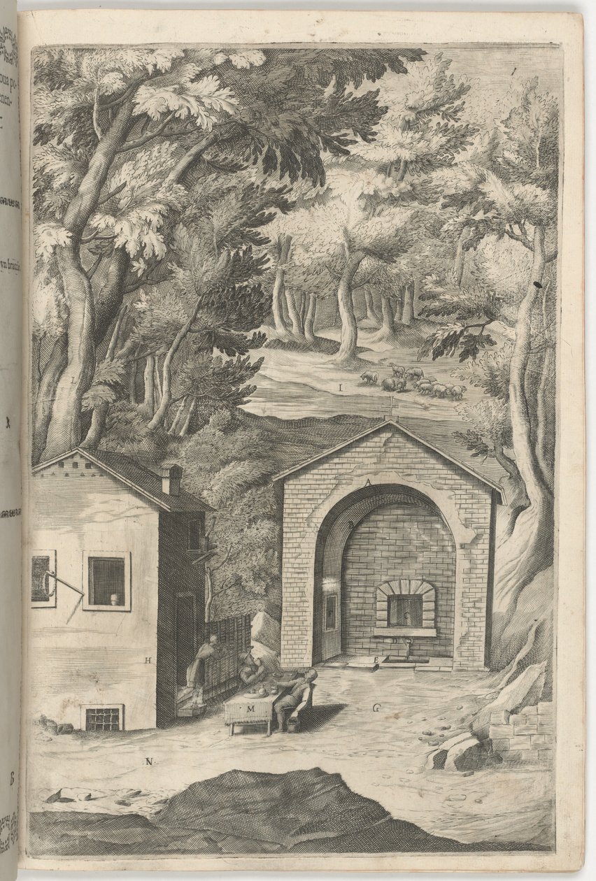 Spring of Saint Francis (plate B) by Jacopo Ligozzi