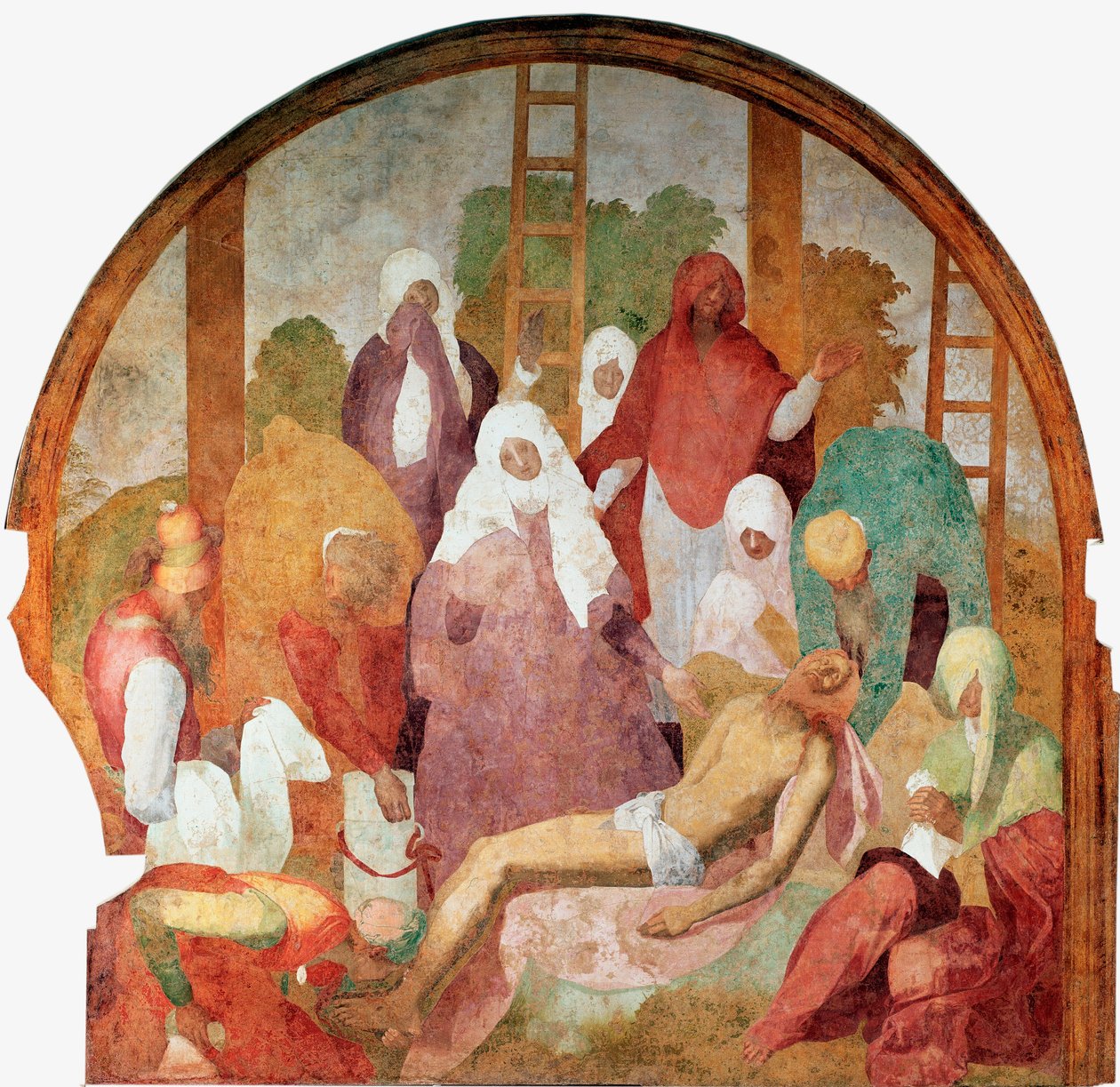 Passion of Christ: The Deposition by Jacopo Pontormo