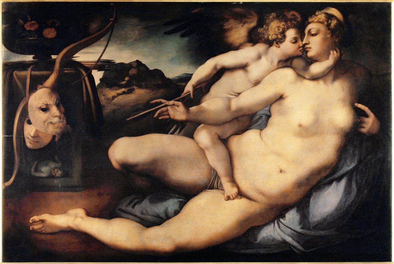 Venus and Cupid by Jacopo Pontormo