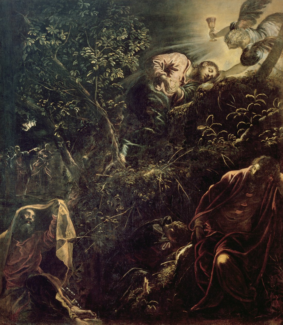 Christ in the Garden of Gethsemane by Jacopo Robusti Tintoretto