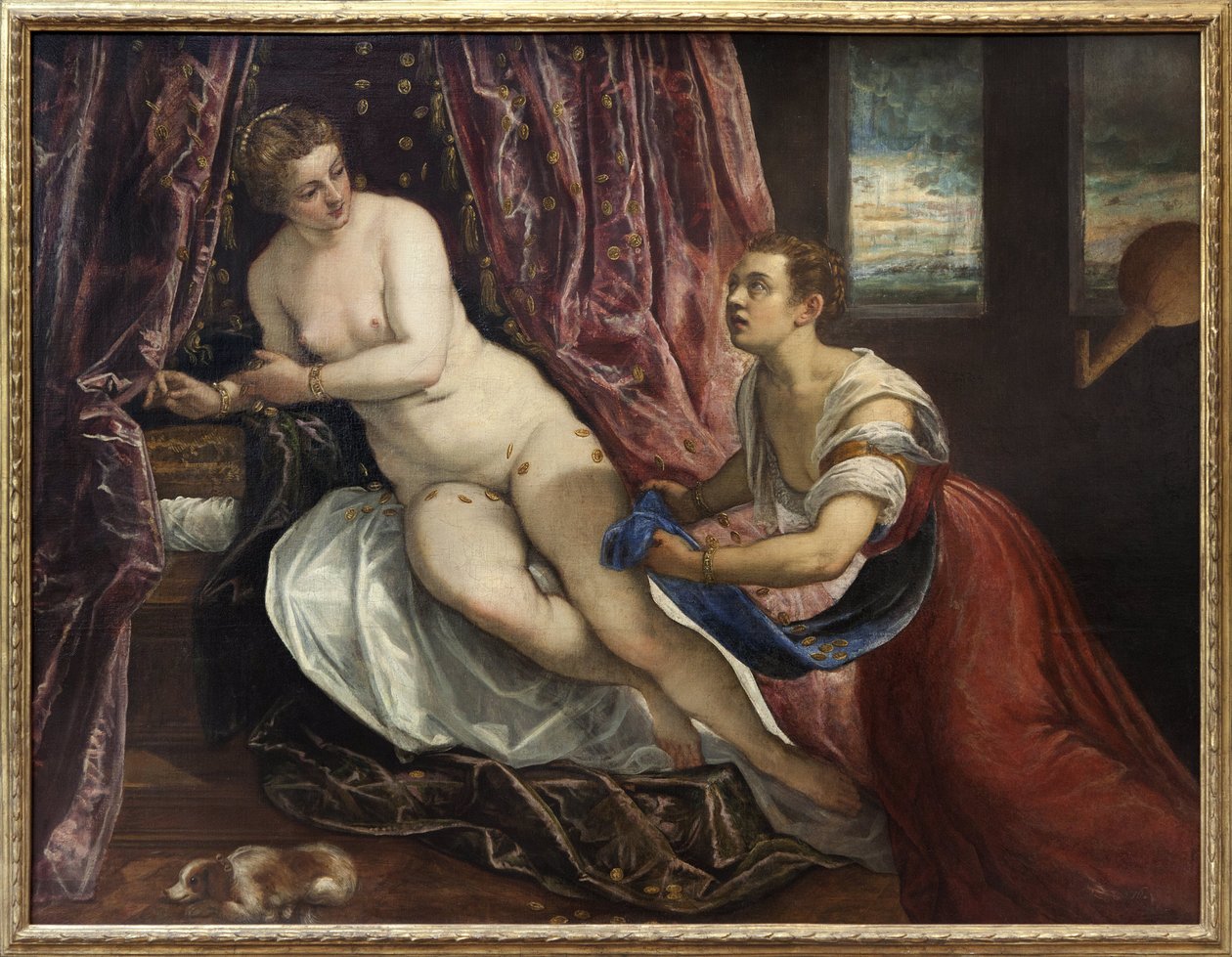 Danae by Jacopo Robusti Tintoretto