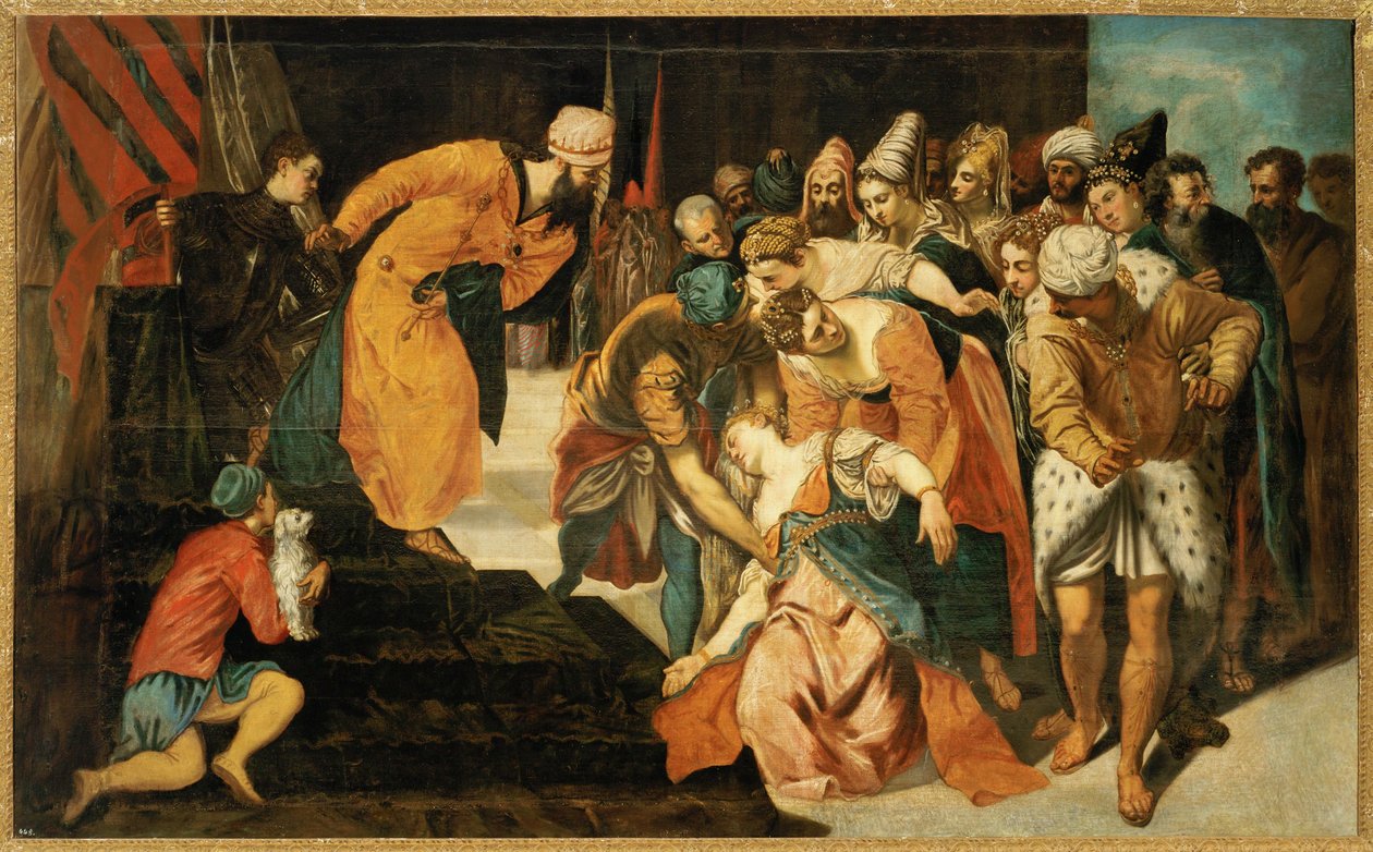 Esther Before King Ahasuerus by Jacopo Robusti Tintoretto