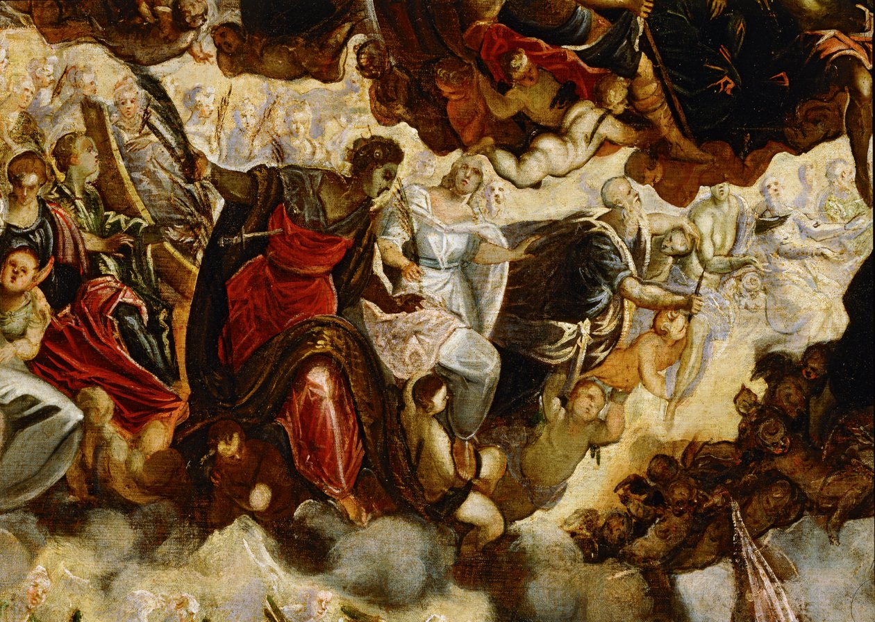 Paradise by Jacopo Robusti Tintoretto