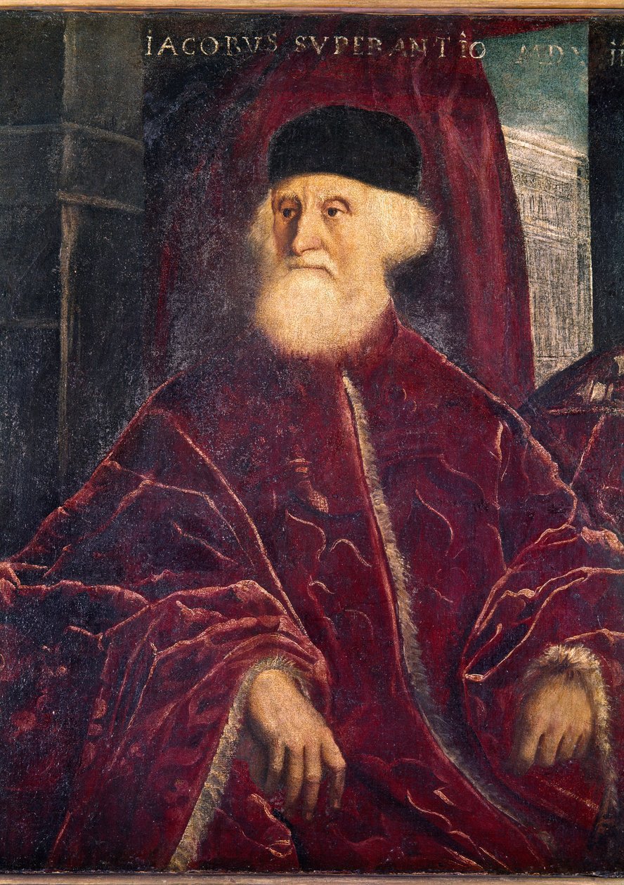 Portrait of Procurator Jacopo Soranzo by Jacopo Robusti Tintoretto