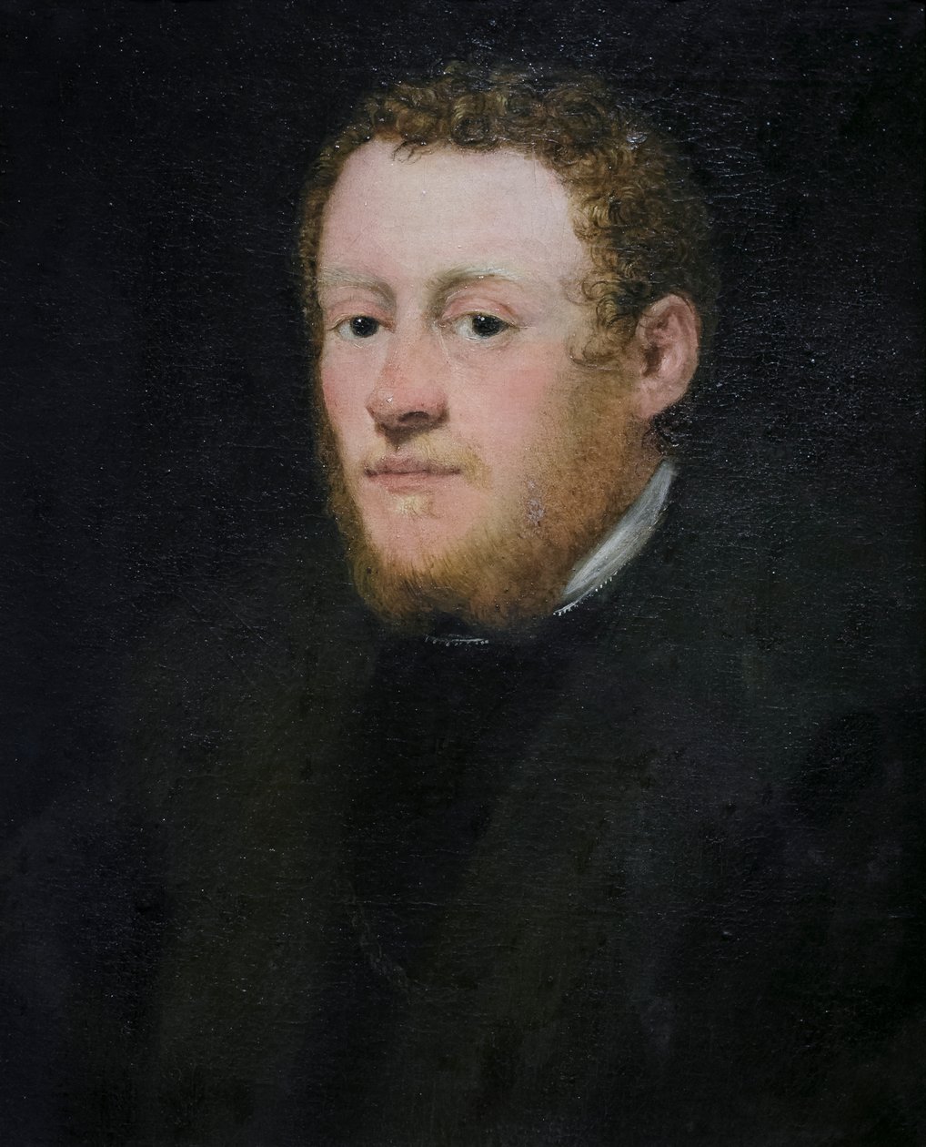 Portrait of a Young Man with Red Hair by Jacopo Robusti Tintoretto