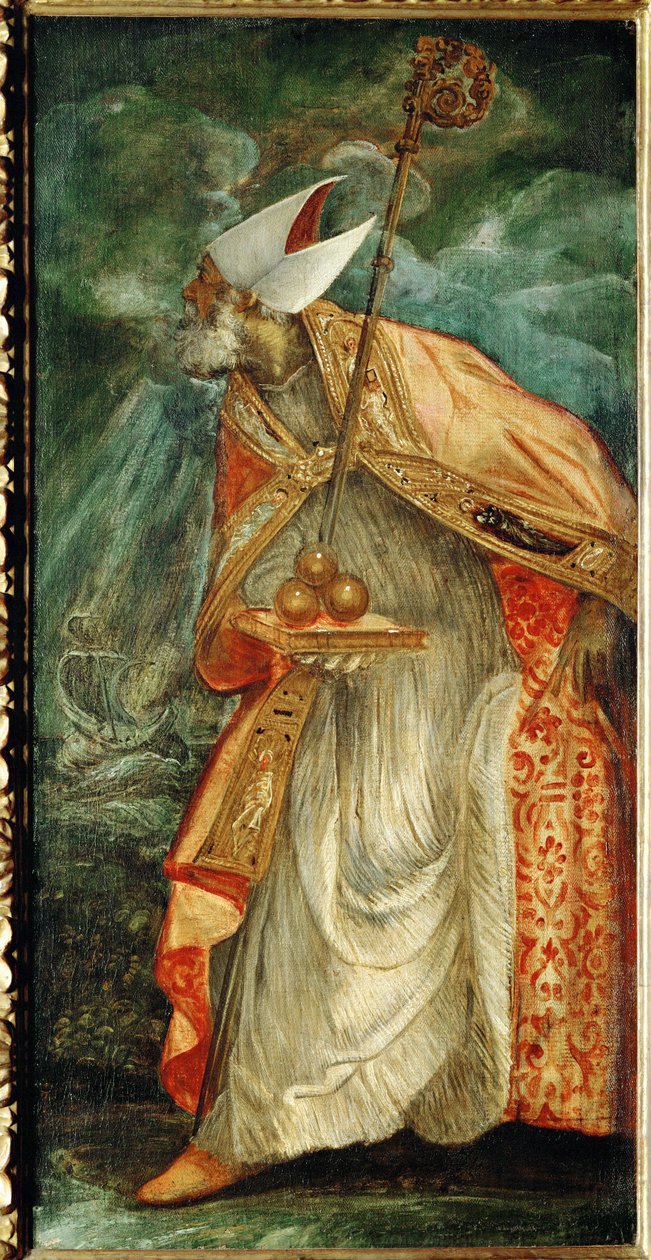 Saint Nicolaus of Bari by Jacopo Robusti Tintoretto