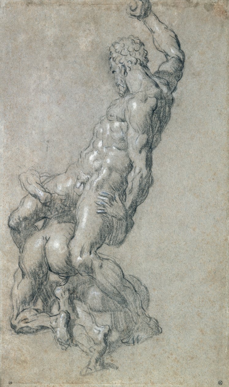 Samson Killing the Philistines by Jacopo Robusti Tintoretto