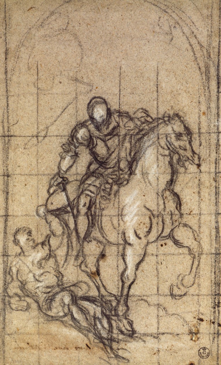 Study for San Martino by Jacopo Robusti Tintoretto