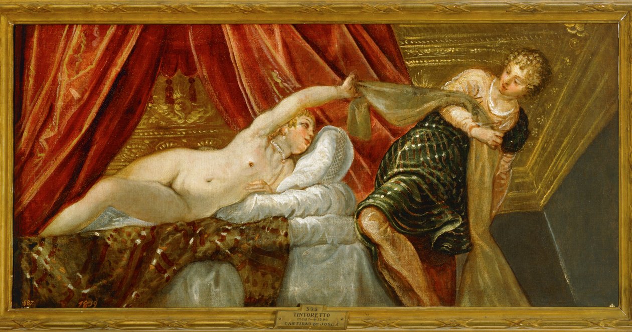 The Chastity of Joseph by Jacopo Robusti Tintoretto