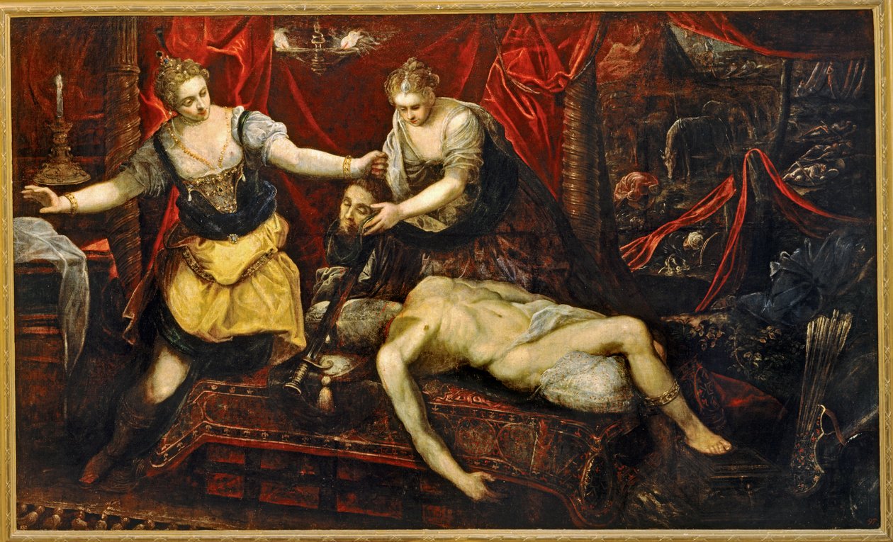 The death of Holofernes by Jacopo Robusti Tintoretto