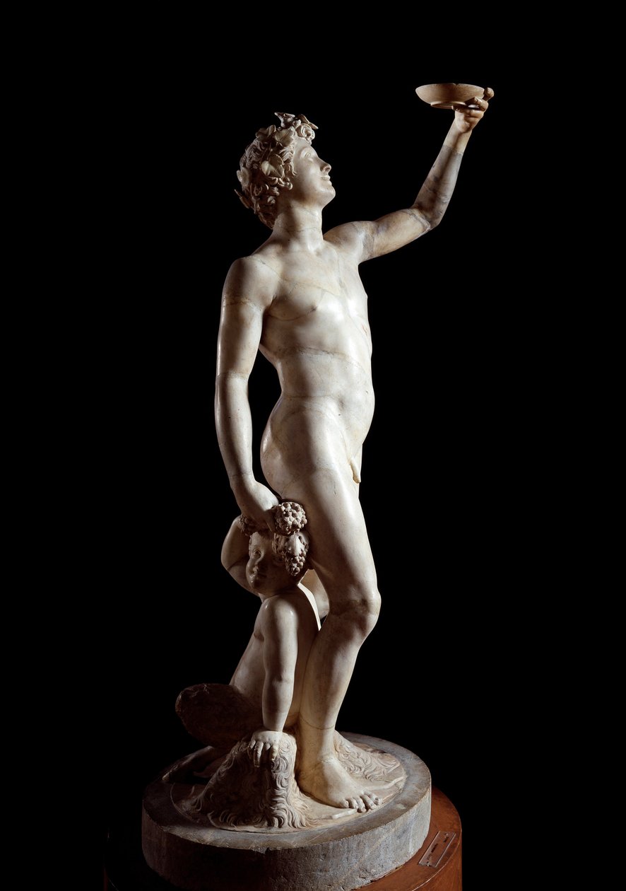 Bacchus. Sculpture by Jacopo Sansovino (1510) by Jacopo Sansovino