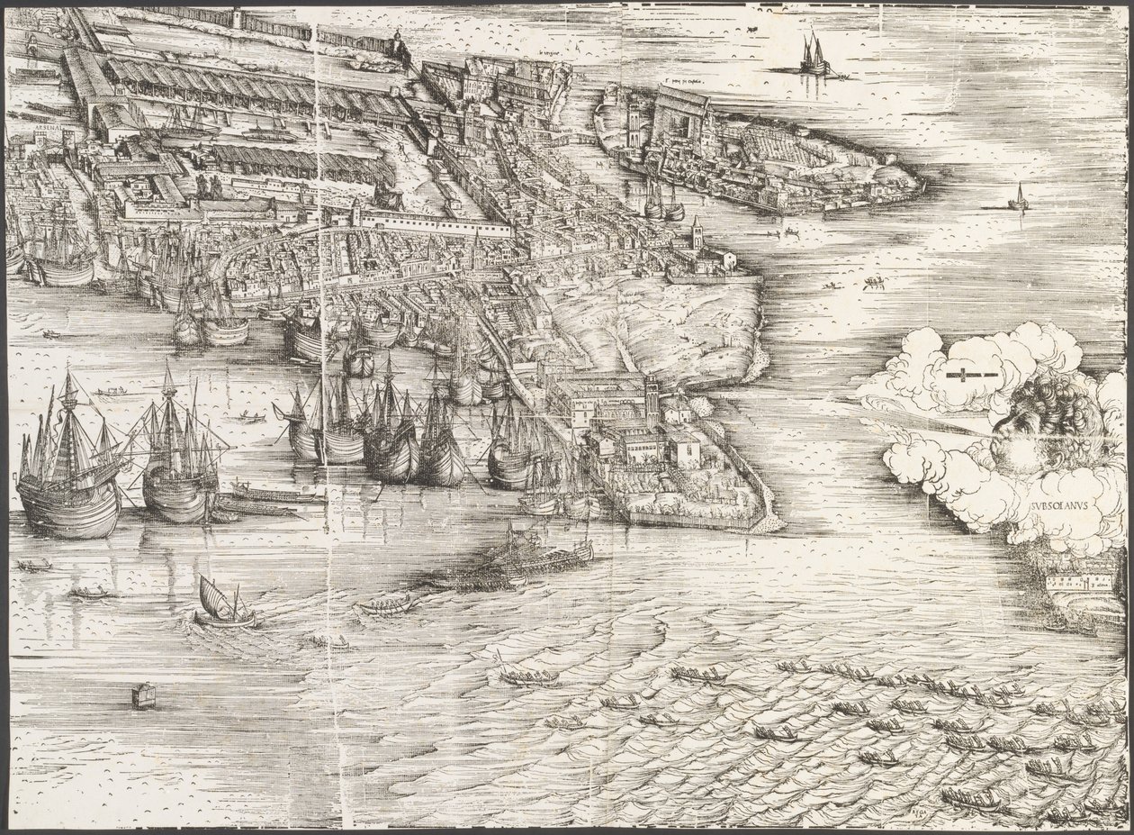 View of Venice by Jacopo de Barbari