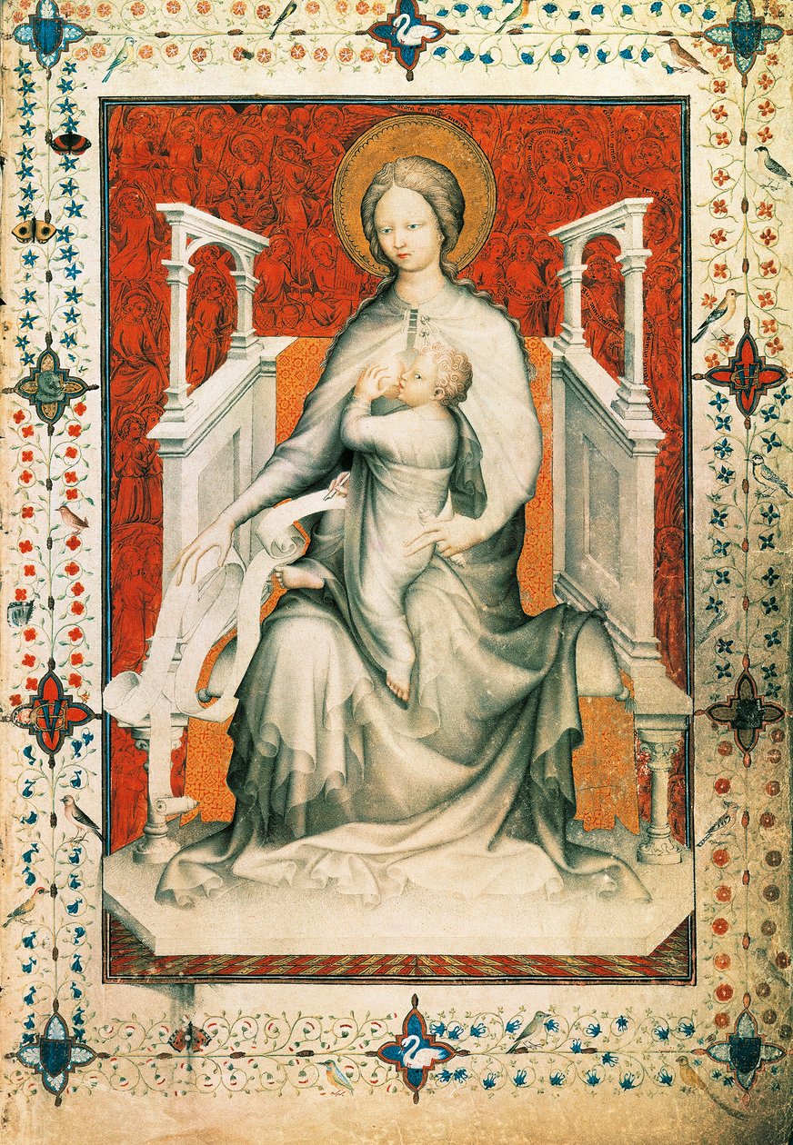 Madonna and Child by Jacquemart de Hesdin