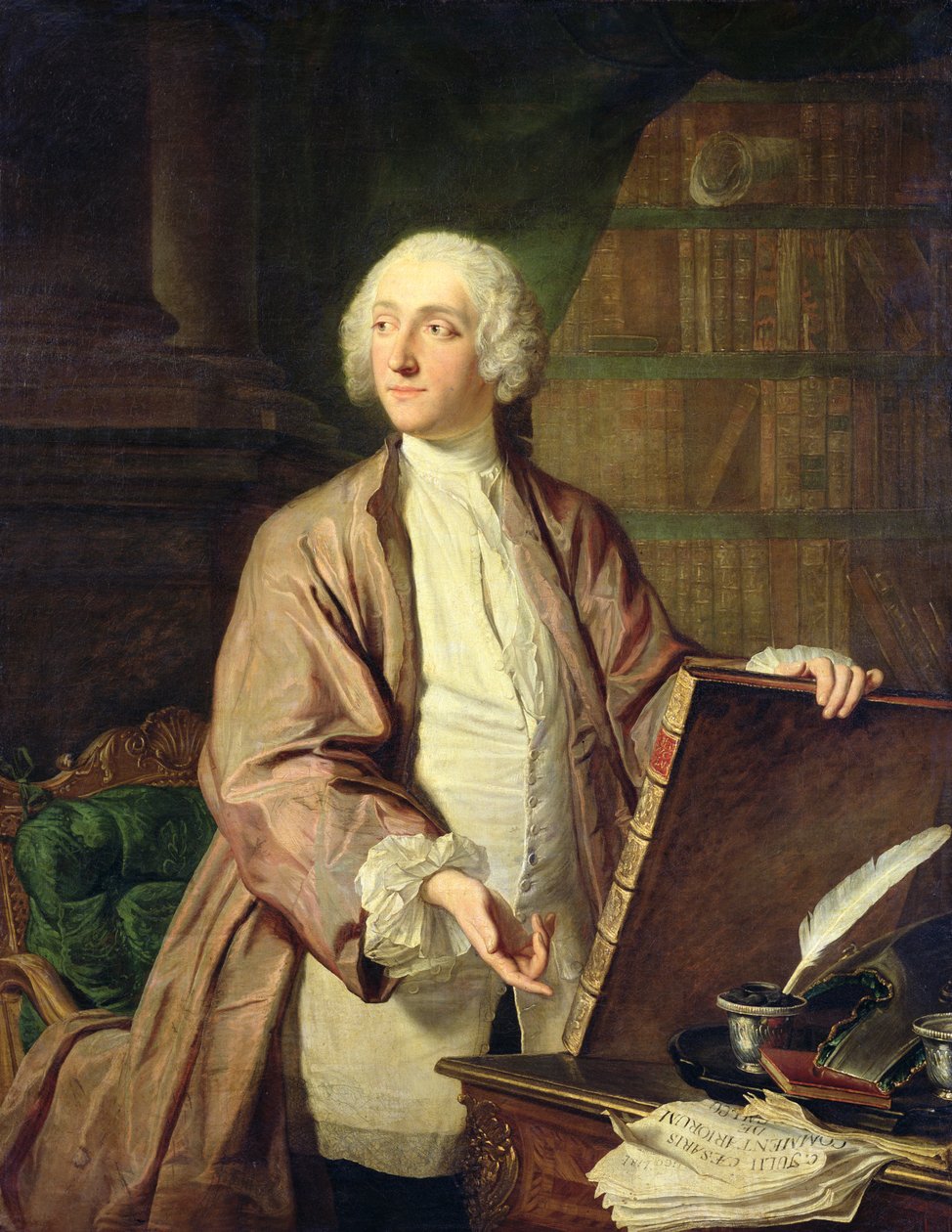 Victor Riquetti, Marquis of Mirabeau by Jacques Andre Joseph Camelot Aved