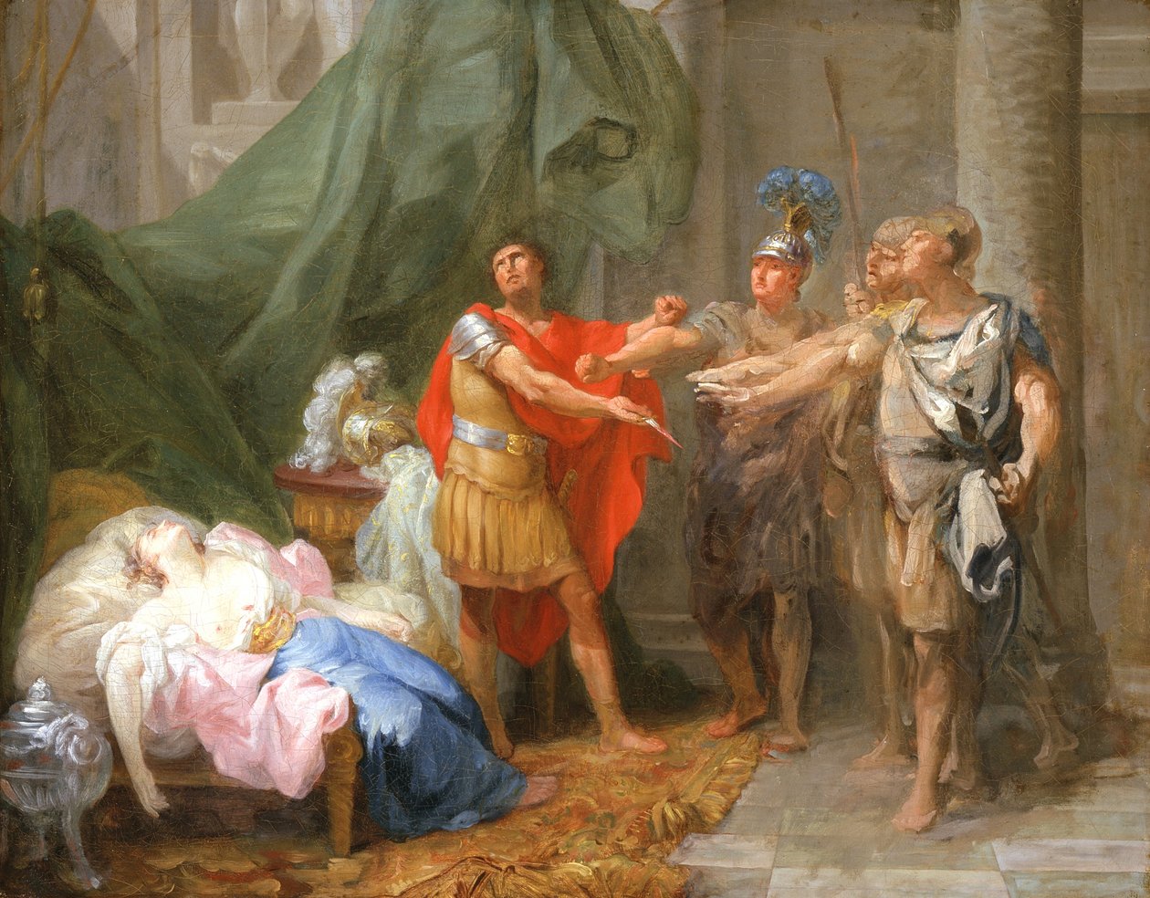 The Oath of Brutus by Jacques Antoine Beaufort