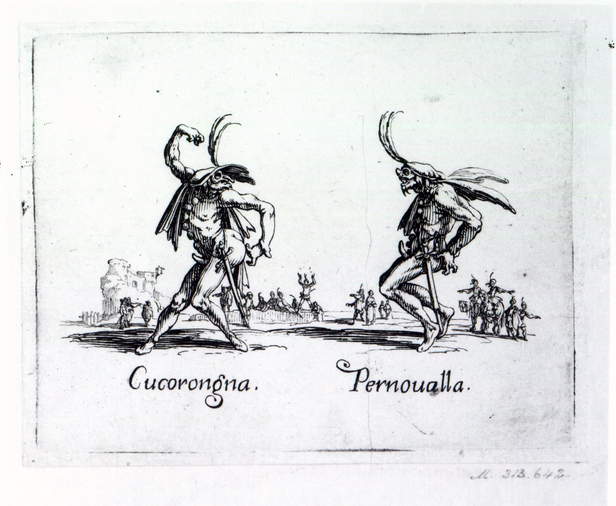 Balli de Sfessania by Jacques Callot